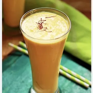Mango lassi, very tasty,
