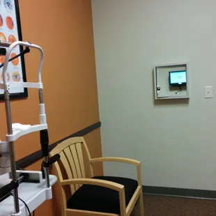 Clean, modern exam rooms