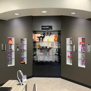 Spooky selection of glasses
