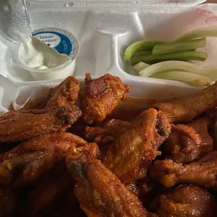 Hot BBQ 15 Piece Wings