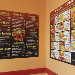 Menus