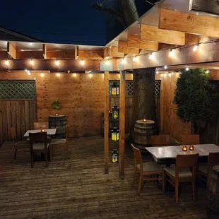 Outdoor patio (11/27/23)