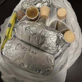 To go super burritos
