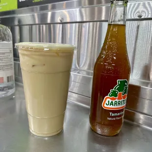 Horchata And  Tamarindo soda