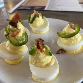 Sun Deviled Eggs