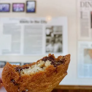 Complimentary chocolate Cookies for dessert with your meal