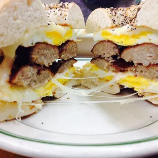 Sausage, Egg & Cheese