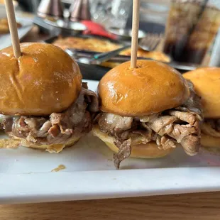 western prime rib sliders