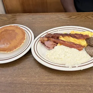 Wheel barrel breakfast