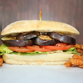 Grilled Eggplant Sandwich