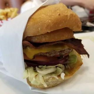 Western Bacon Cheeseburger