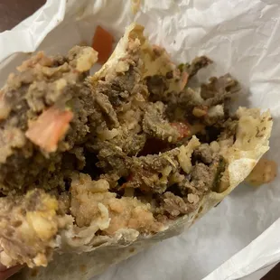 Carne Asada Burrito