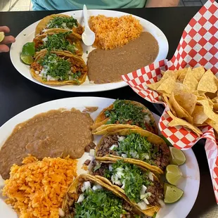 Pastor Taco Barbacoa Taco Asada Taco Carnitas Taco