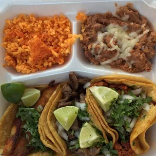 3 Tacos Combo