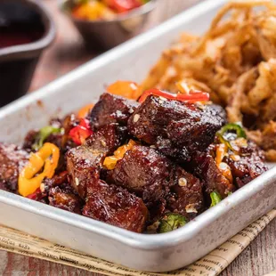 ribs, food, bbq ribs