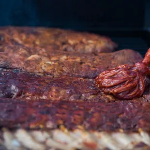ribs, food, bbq ribs