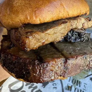 Texas Beef Brisket Sandwich