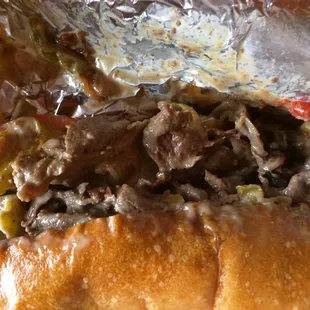 Steak and cheese heaven