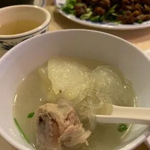 Winter Melon Seaweed Soup