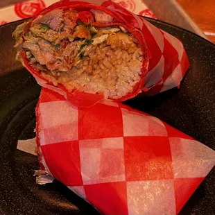 Duck burrito