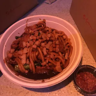 Googgle Man Singaporean Noodles