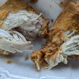 chicken wings and fried chicken, food