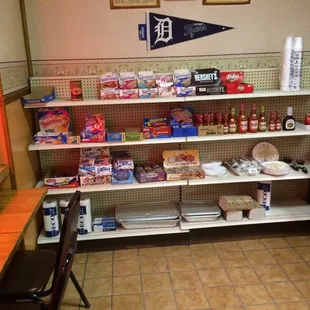 the inside of a restaurant