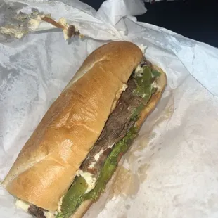Philly cheesesteak
