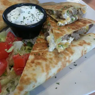 Greek Quesadilla