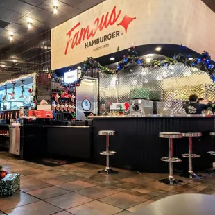 Front Counter at Famous Hamburger Dearborn