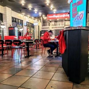 At Famous Hamburger Dearborn