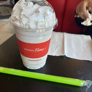 Oreo milkshake