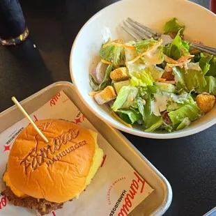Smash Burger, Garden Salad