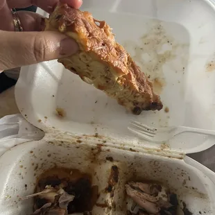 Jerk and dry Mac and cheese