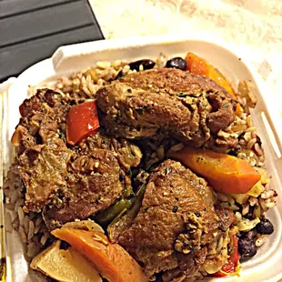 Brown-stew chicken