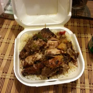Amazing jerk chicken