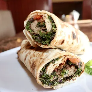 Koobideh Wrap - beef, chicken, or Impossible