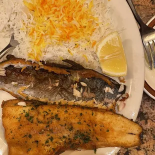 Seared trout