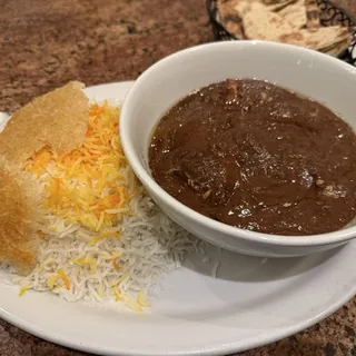 Fesenjoon (Chicken or Veggie)