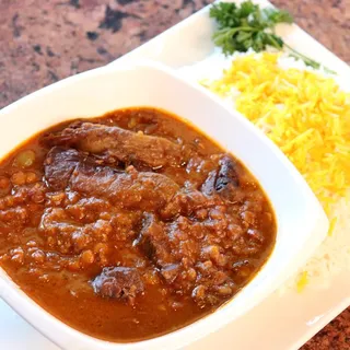 Gheymeh Bademjoon (Beef or Veggie)