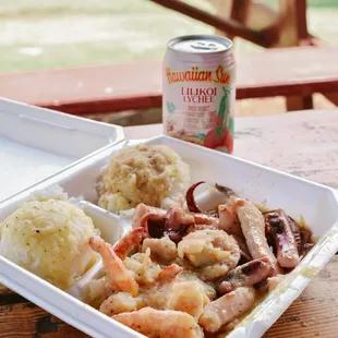 Garlic Shrimp &amp; Squid