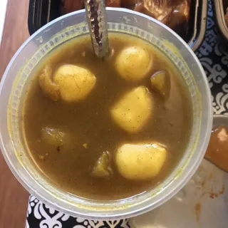 Curry Pork Skin Fish Ball