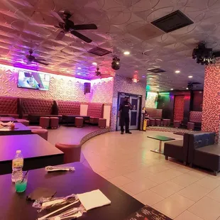 interior, sushi and sashimi