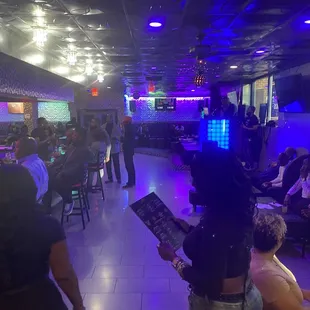 interior, sushi and sashimi