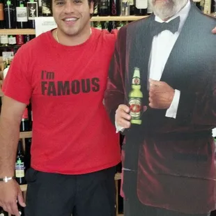 Famous people shop at famous