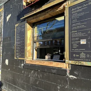 Walk-up order window