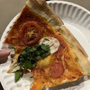 Margherita slice