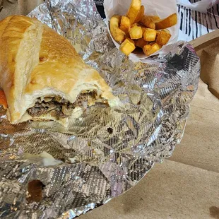 Philly combo, with fries and a drink... less than $10!!!