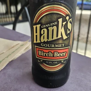 Birch beer on the patio