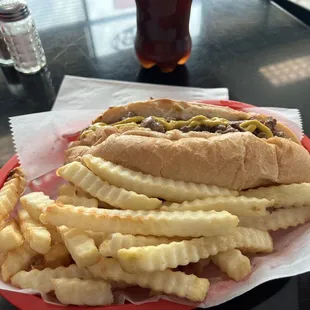 Cheesesteak &amp; Fries